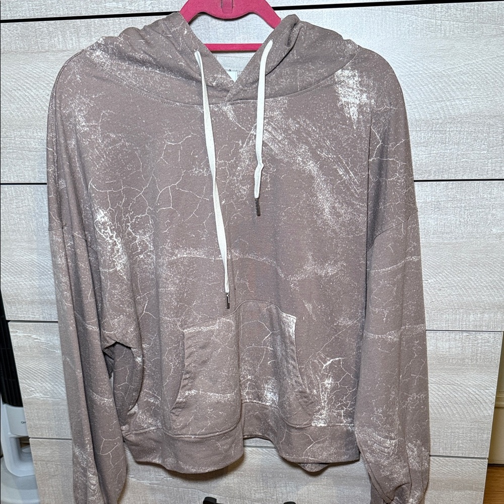 Women's Brown Hoodie Sweatshirt